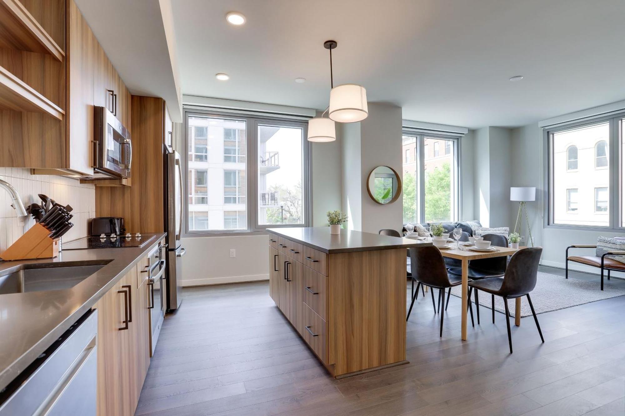 Stylish Condo At Clarendon With Rooftop Views Arlington Exteriör bild